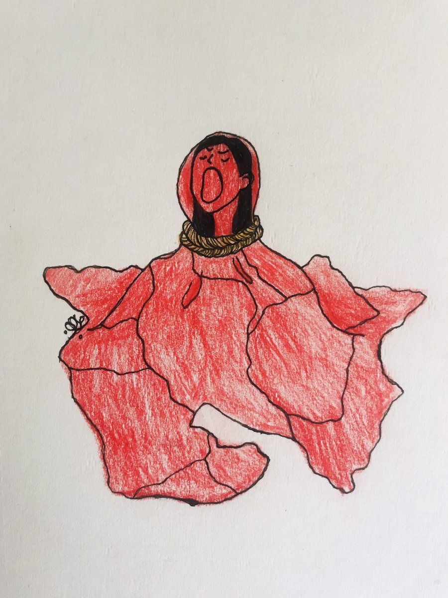 امروز؛
No one hears the women of Middle-East.