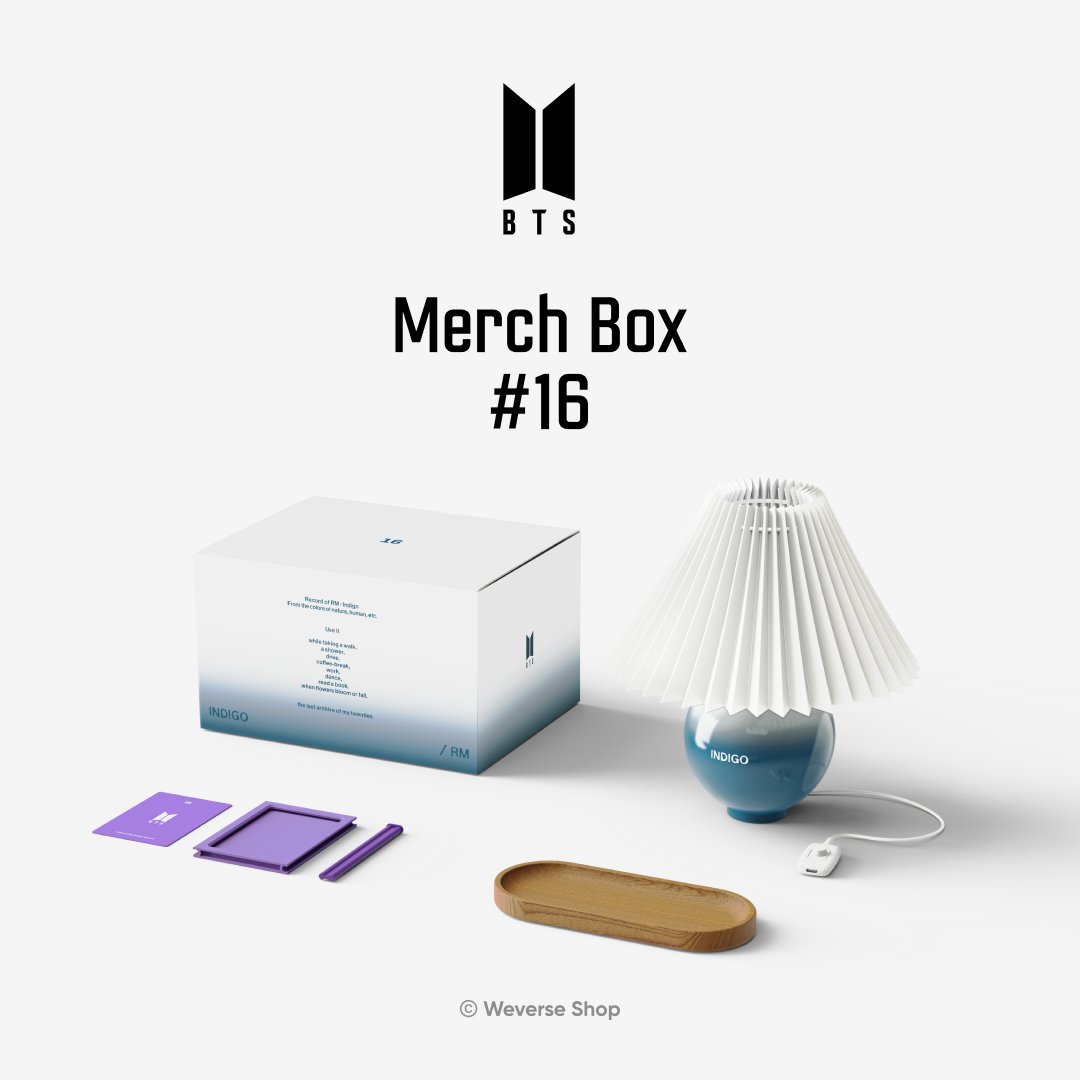 MERCH BOX #16 INDIGO BOX ( RM )