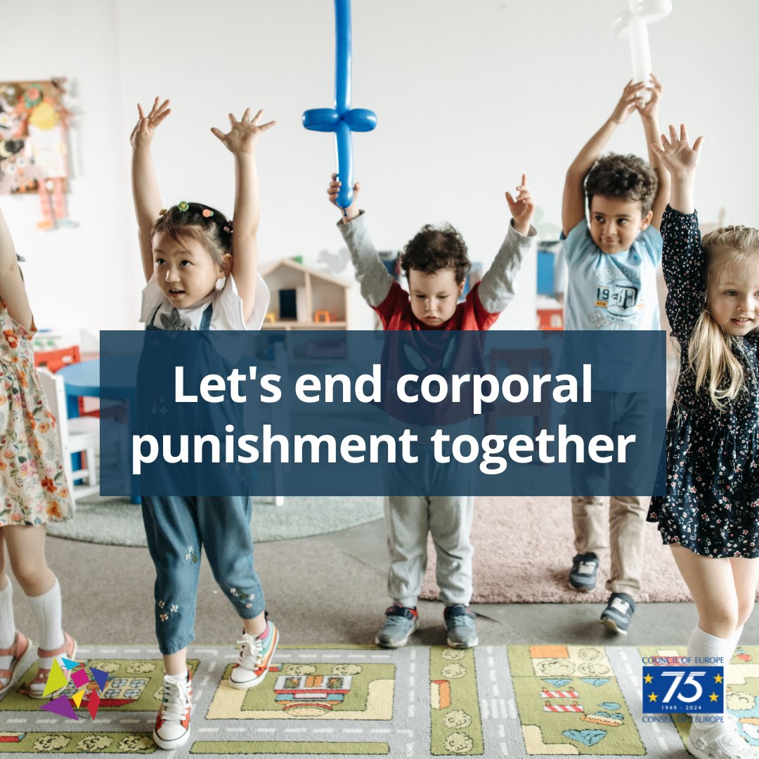 On this International Day to #EndCorporalPunishment, let's reaffirm our commitment to protecting #ChildRights. Every child deserves respect for their dignity & physical integrity, and to grow up in a safe environment, free from violence. 👉coe.int/en/web/childre… #CoE4Children