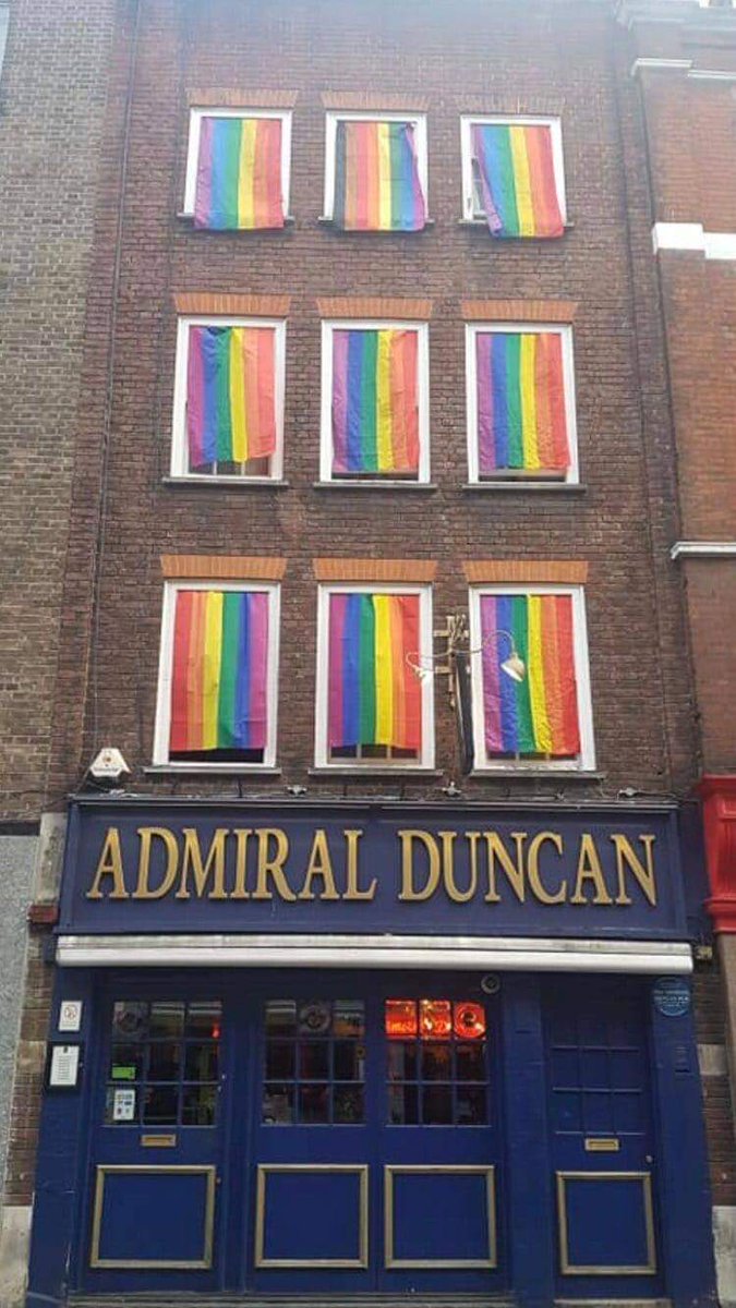 25 years ago today I was working in Old Compton St. I remember the sound of the bomb going off 😢🏳️‍🌈