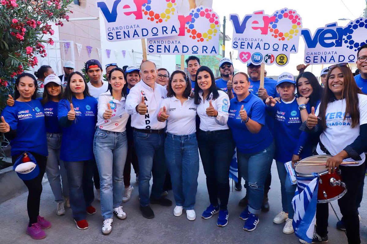 Agradezco enormemente a @lauesquivelt , secretaria de Promoción Política de la Mujer en el CEN de @AccionNacional, por acompañarnos en los recorridos por nuestra hermosa ciudad. 🩷❤️💙💛 #QuédateConSanLuis