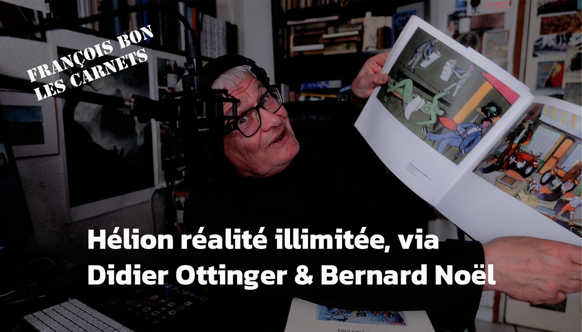 « Hélion réalité illimitée, via Didier Ottinger & Bernard Noël » retour à un continent, le journal de Hélion, et comment pourquoi à son propos Bernard Noël écrit «entre la réalité et nos yeux, il y a de la tête » youtube.com/watch?v=cvCNgN…