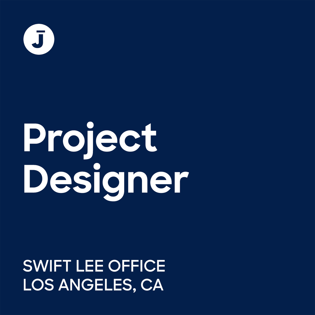 Today's Employer of the Day is Swift Lee Office. They're currently hiring a Project Designer in Los Angeles.

arcnct.co/44lzS8u

#ArchinectJobs #ArchinectEOTD #ArchitectureJobs #LosAngelesJobs #LAJobs