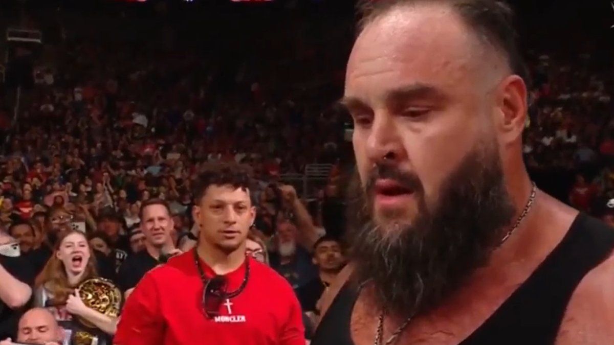 Video: Braun Strowman makes his return to WWE television after being drafted nodq.com/news/video-bra…