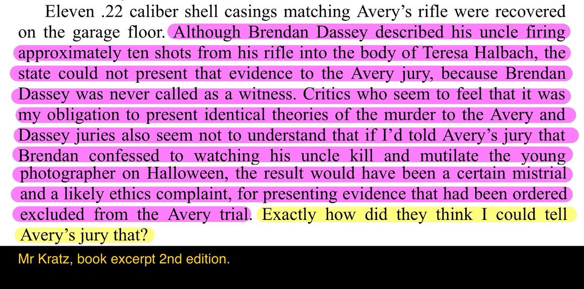 12 Jury members, in two separate murder trials involving the same victim and suspects, were fooled twice using no forensic evidence. It was an ingenious plan by Kratz, Gahn and Fallon. Perceptions are what they are.  To them, it was all about securing convictions. 🤦‍♂️