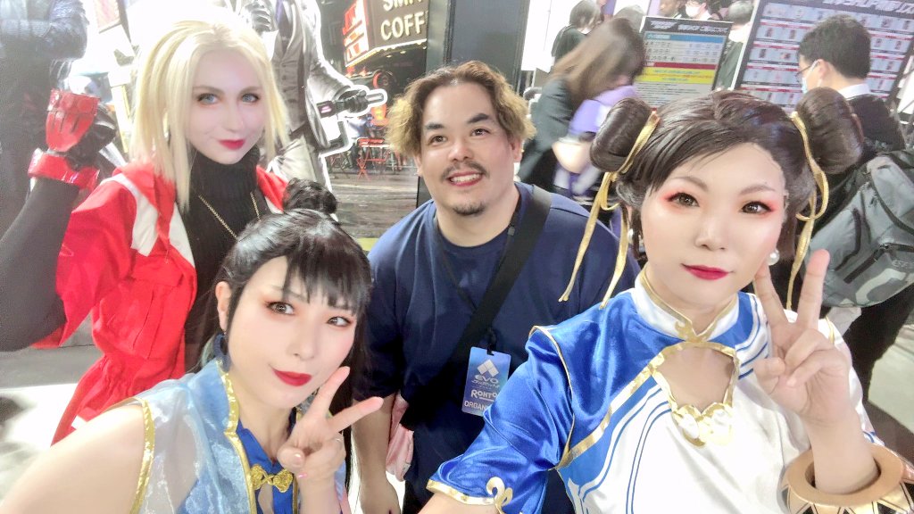 I'm having an event hangover today. Evo was so much fun I didn't want it to end. Big shout-out to @MarkMan23 You put so much work, heart and soul into Evo to give a place for the community to come together and celebrate a shared love. お疲れ様でした！