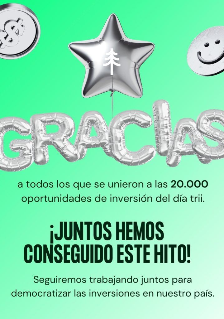 AInversorQC's tweet photo. 🇨🇴| $TRII 🎄

Felicitaciones a @somostrii, que cerró hoy con +30mil operaciones en Colombia, 20mil que fueron sin comisión

TOTAL NEGOCIADO EN BVC HOY 29/04/2024
RV MGC    $    5,375,761,471 COP 
RV LOCAL $ 94,577,134,673 COP https://t.co/BypJdeW3co