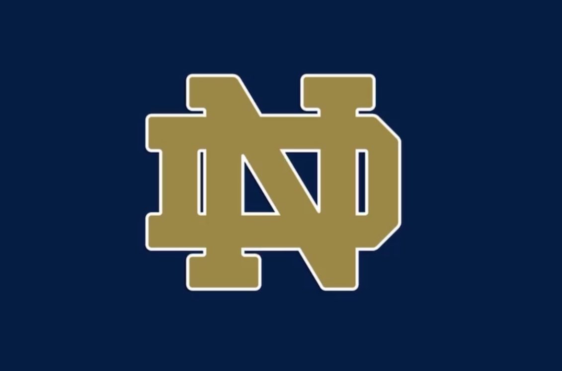 I am blessed to receive an offer from @NDFootball !! #irish ☘️☘️