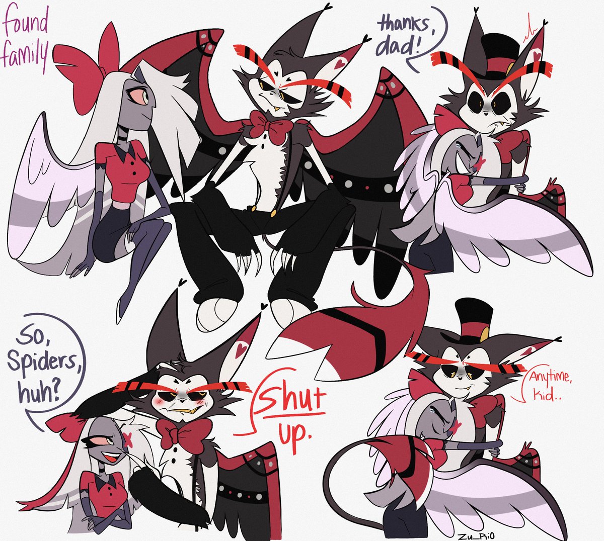 Found Family Vaggie and Husk anyone??
,They’re both such voices of reason, I hope they get more screen time together next season!!
#HazbinHotelFanart 
#HazbinHotelHusk 
#HazbinHotelVaggie