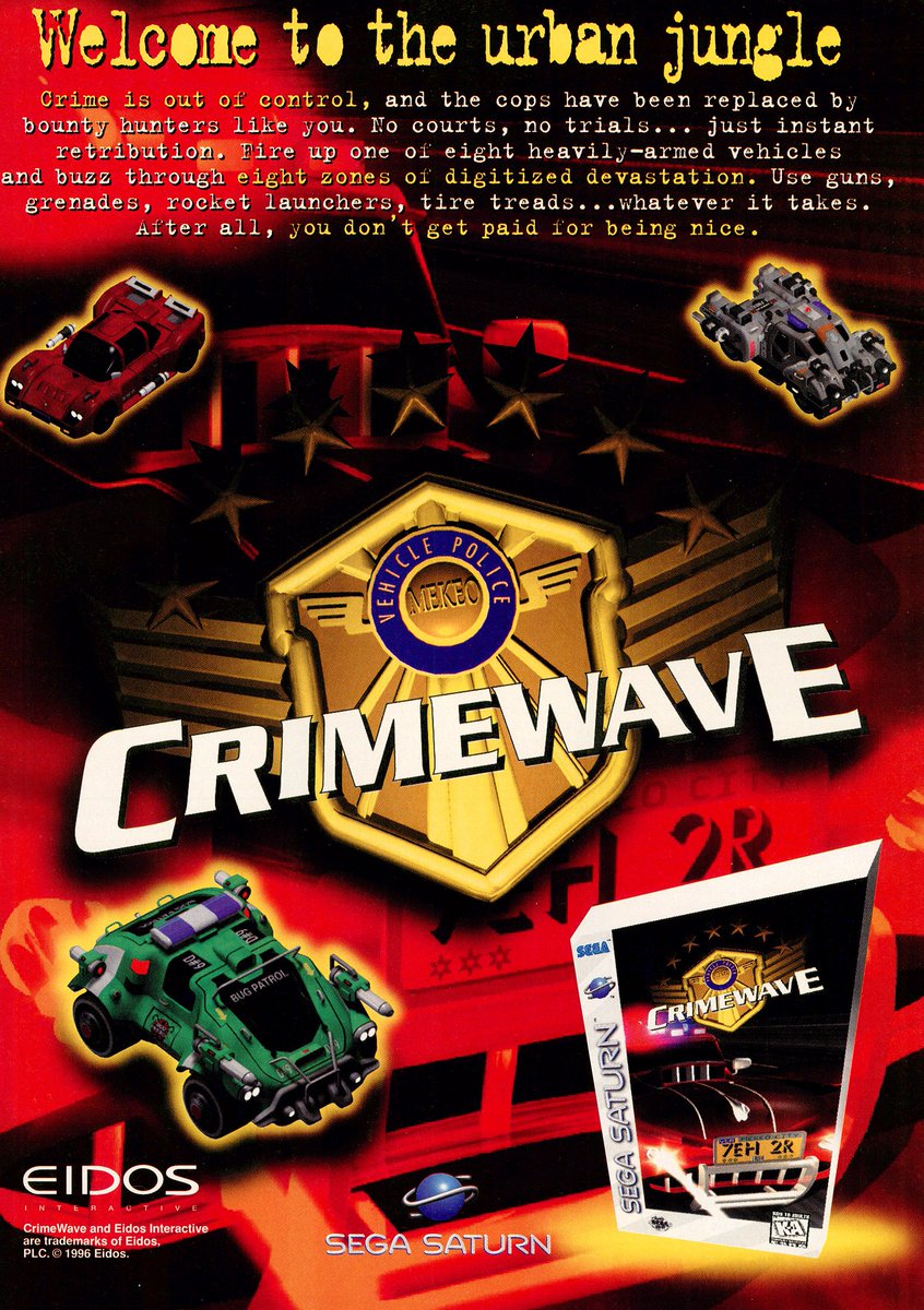 CrimeWave #Sega