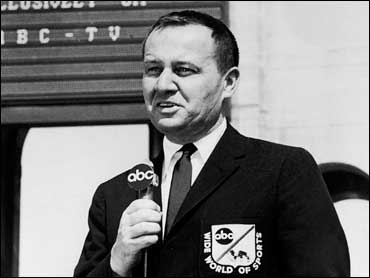 Today in 1961,  ABC-TV #WideWorldofSports began its 37-year run, exposing an American audience to sports previously not covered on US television. #JimMcKay hosted for the entire run, and his intro, 'the thrill of victory, the agony of defeat,' became part of the American lexicon.