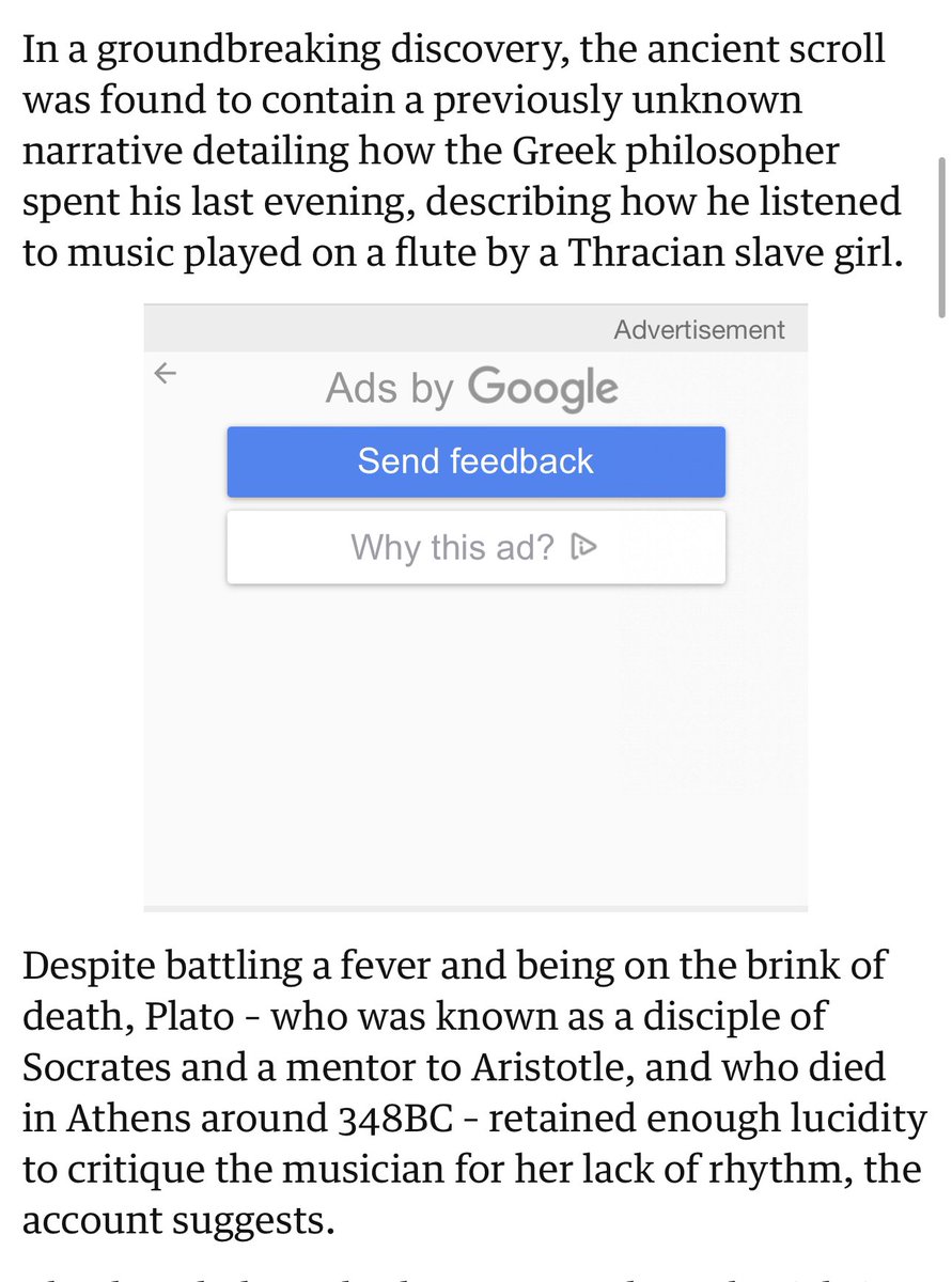 Plato died hatin’