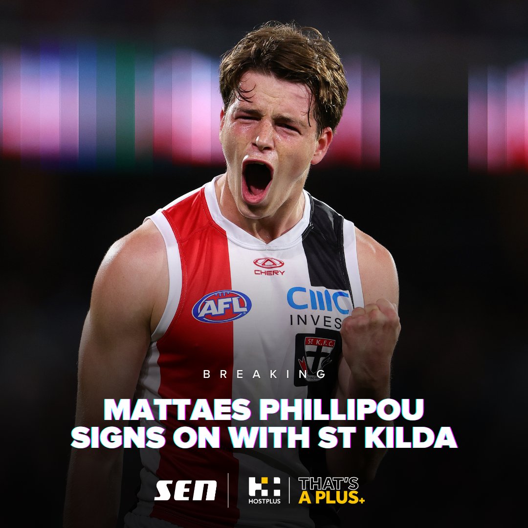 Mattaes Phillipou becomes the final top 10 2022 draft pick to re-sign > bit.ly/3JEe4LJ 👏👏 #AFL