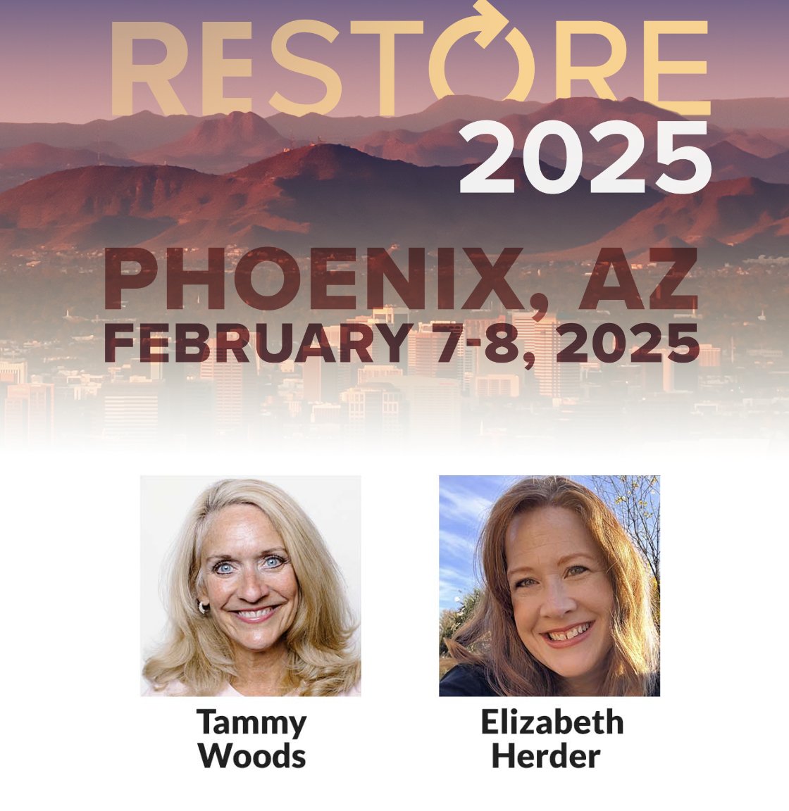 Tammy and Elizabeth team up to reveal Bickle's abuse at Restore 2025. So proud of these women! #TammyRiddering #ElizabethHerder eventbrite.com/e/restore-2025…