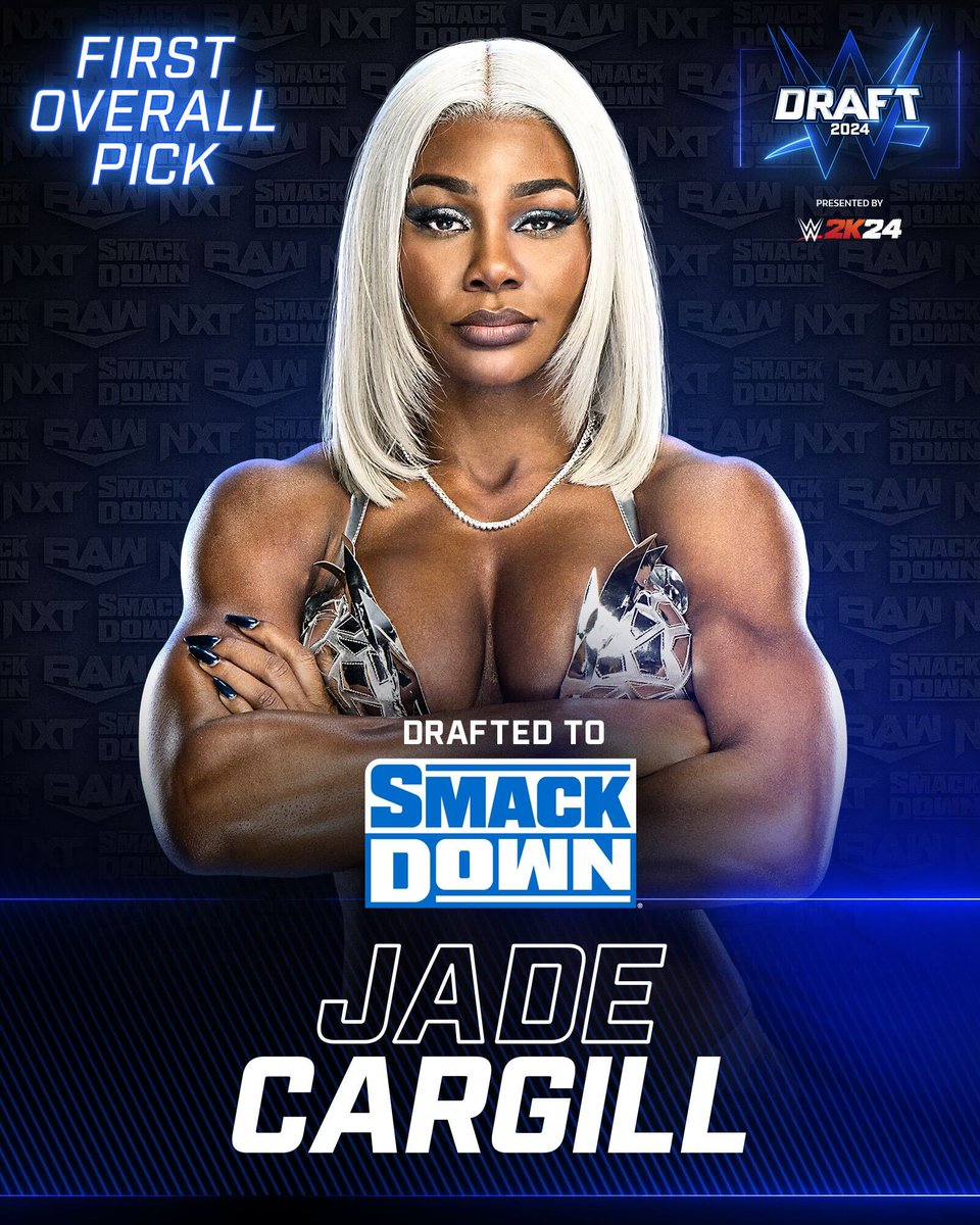 Way to make history @WWE and #SmackDown . First overall draft picks for night one and night two are both african American women. #wwe #WWEDraft #MakingHistory