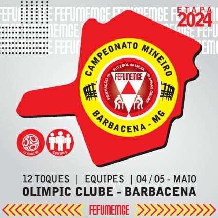 Campeonato Mineiro de Equipes em Barbacena buff.ly/4digGN6 . . #cbfm #futeboldemesa #futmesa #futmesameuesporte #1toque #3toques #12toques #dadinho9x3 #chapas #sectorball #subbuteo #futeboldebotão #futeboldebotao