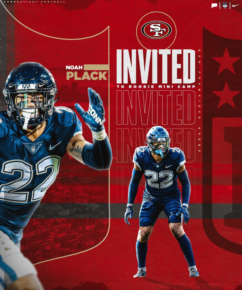 Congrats @ntpt223 on his invite to the @49ers rookie mini camp! #CTFootball