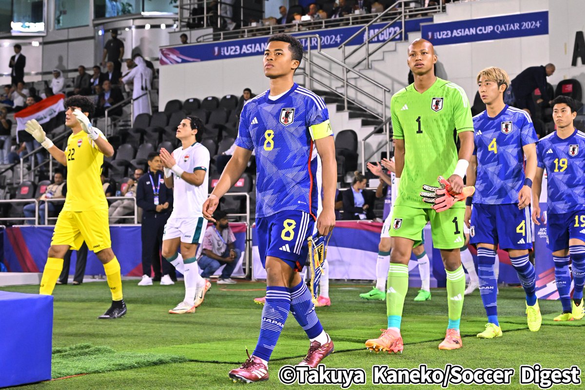 📸フォトギャラリー📸
２アシスト記録＆試合をコントロールで完全無双！U-23日本代表を牽引した主将 #藤田譲瑠チマ ！

👉soccerdigestweb.com/topics_detail9…

#サカダイ #サカダイフォト
#AFCU23 #U23日本代表