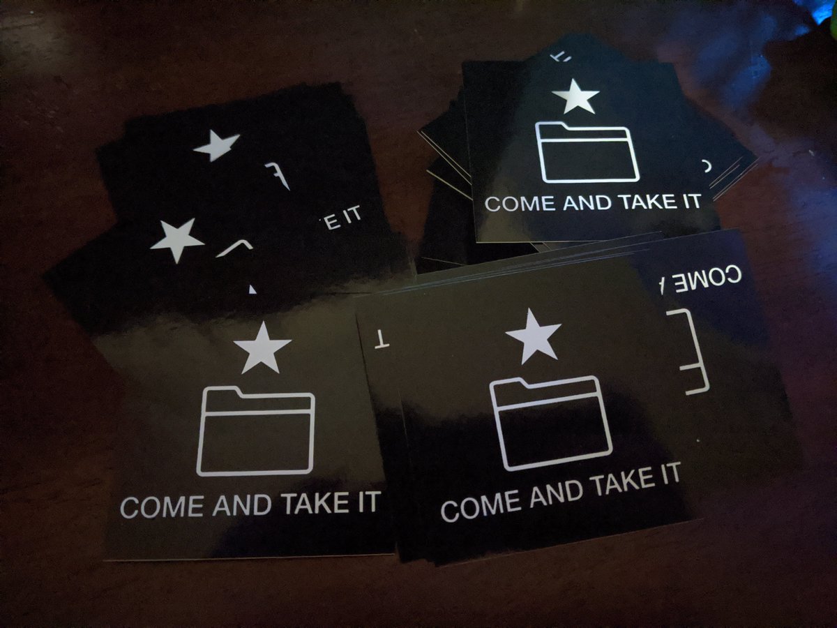 New cybersecurity & fosscad stickers in <3

#hacking #hacktheplanet #infosec #malware #ransomware #comeandtakeit #hackers