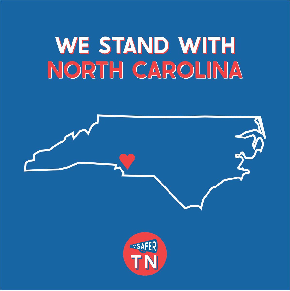 TN stands with all North Carolinians as they grieve another mass shooting. Charlotte suffered the loss of 3 law enforcement officers with 5 others wounded while executing a warrant. We honor those lost through our advocacy for a #SaferTN.