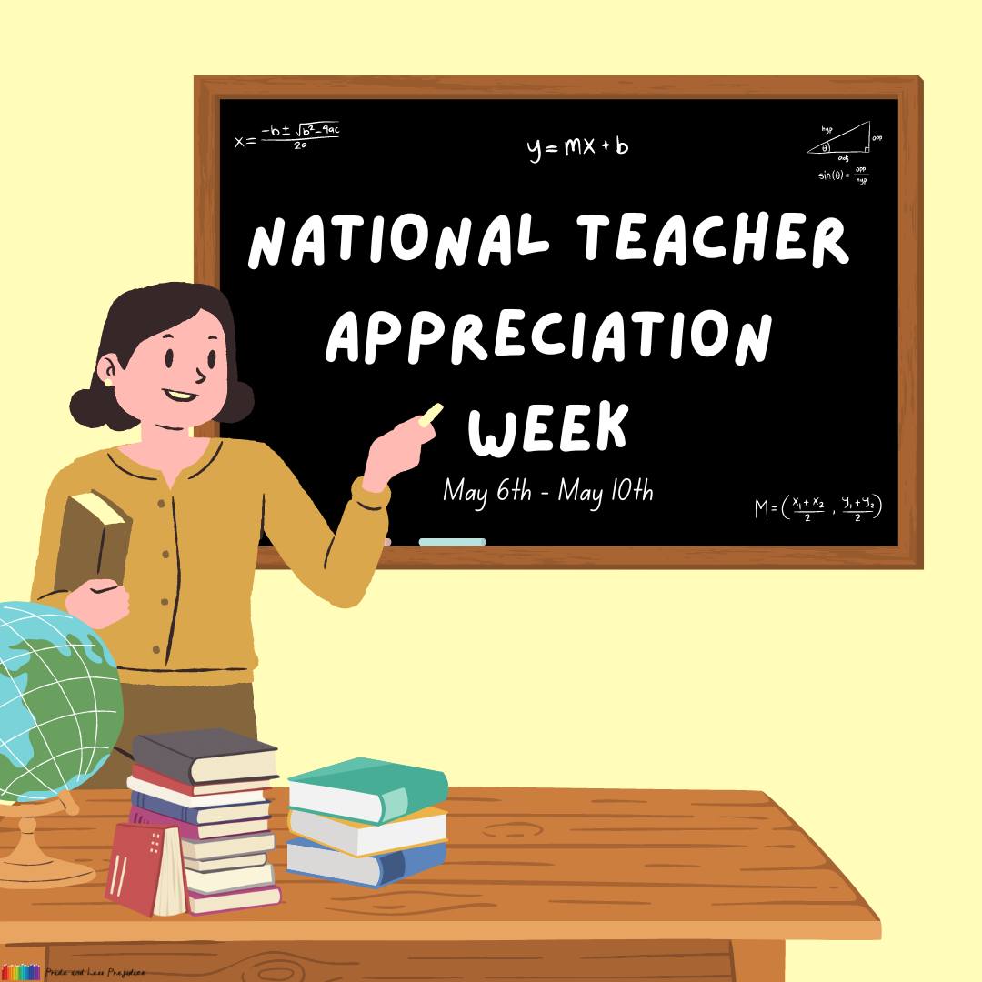It's time to honor the unsung heroes who shape minds, ignite curiosity, and inspire greatness every day. Happy National Teacher Appreciation Week!!! 📷📷 #TeacherAppreciationWeek #ThankYouTeachers #Teacher #Educator #Thankyou