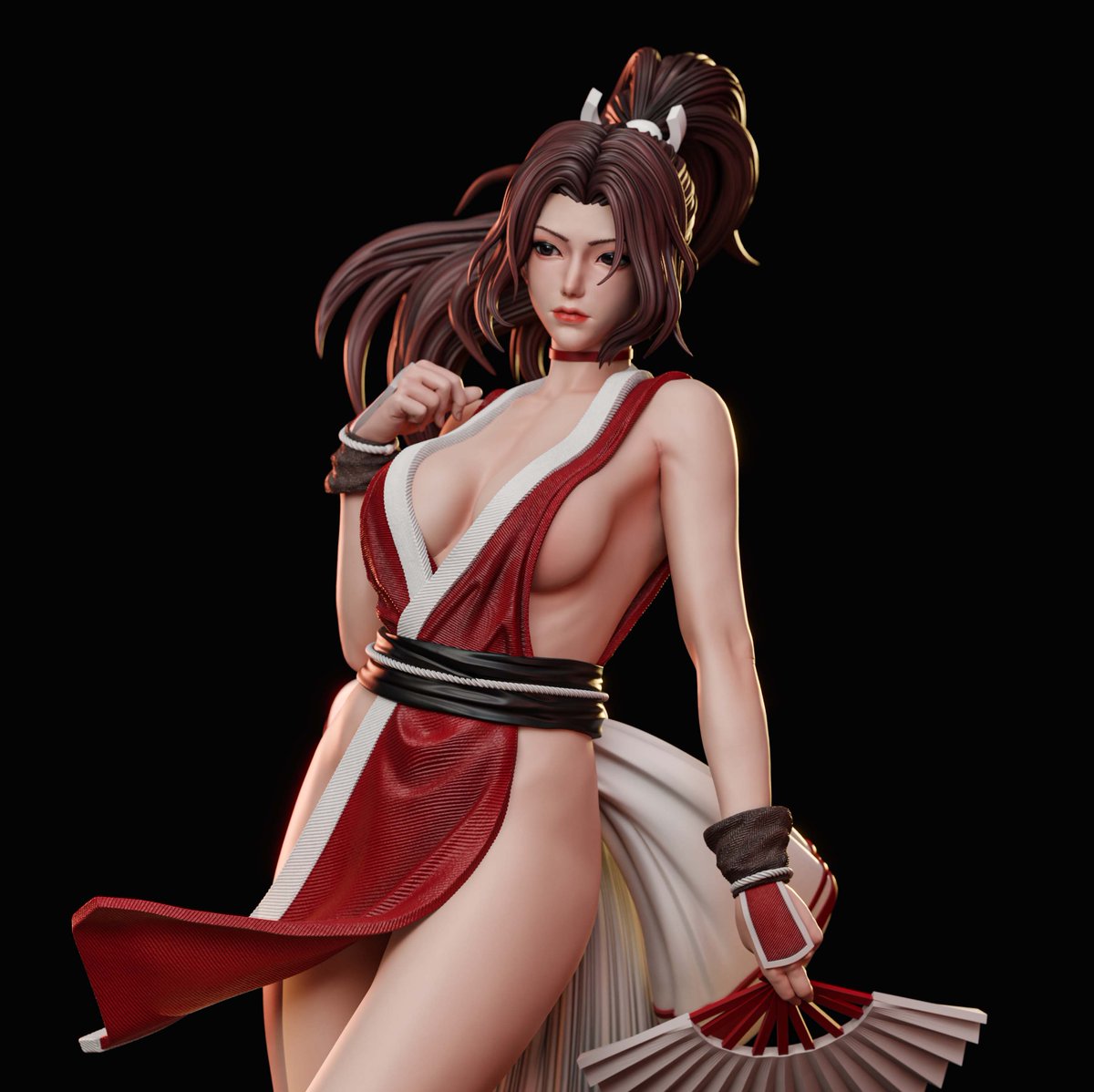 Mai shiranui - The King Of Fighters
Project made for the Tenshi Figure
🥰🥰🥰

#maishiranui #thekingoffighters #tenshifigure #patreon #3d #anime #manga #games #figure #collectibles #fanart #kyokusanagi #ioriiagami #kof