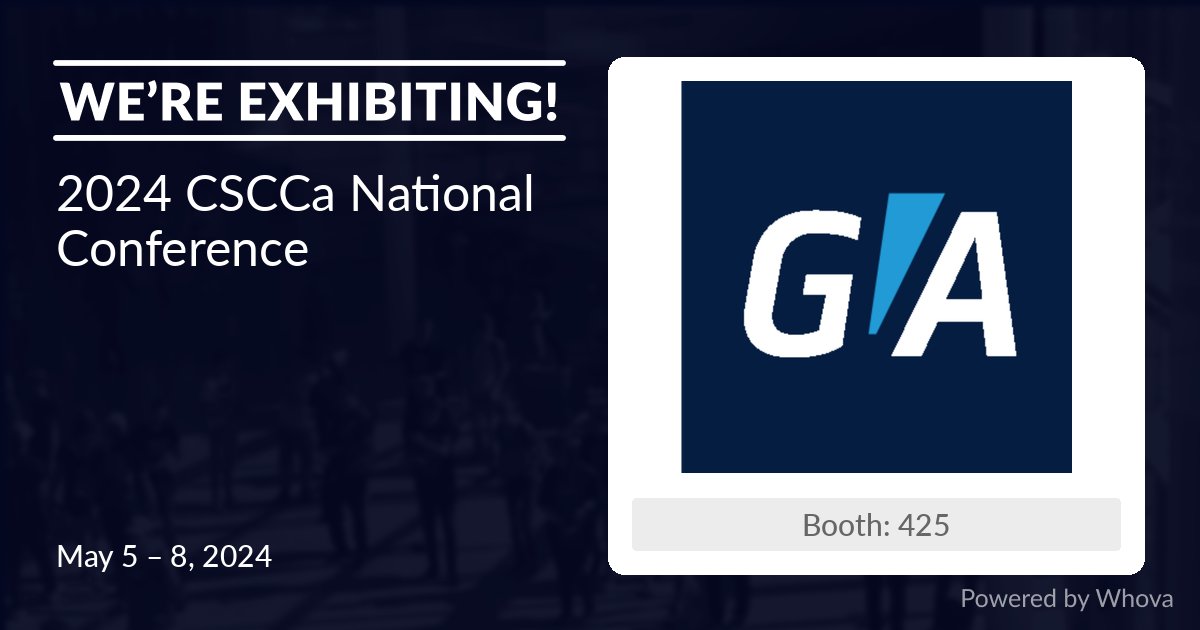 Excited to share that #GymAware will be exhibiting at 2024 @CSCCaofficial National Conference on May 5 - 8, 2024. 🎉🎉 Drop in and connect with our Founder - Evan Lawton! - via #Whova Event Platform