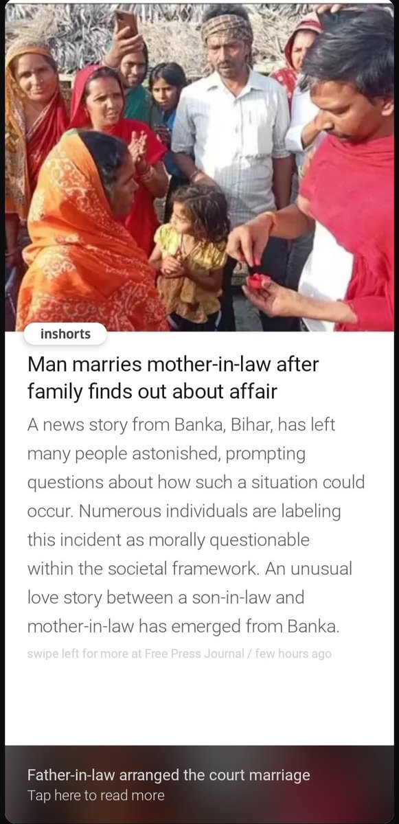 Yeh kaisi 'Mohabbat ki Dukaan hai' ?

India has no dearth of SIMPs looking to get laid in a sex starved nation. 

Such news has become normal nowadays.

Such immortality is encouraged by judiciary.

Adultery has become the norm after abolishment of IPC497 by SC

#WomanIsABurden