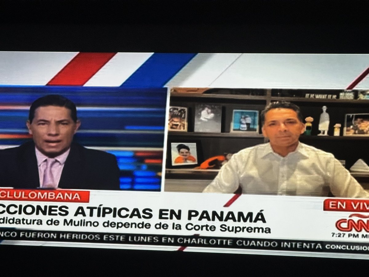 Viendo a mi próximo presidente @RicardoLombanaG en @CNNEE @soyfdelrincon #CONCLULOMBANA