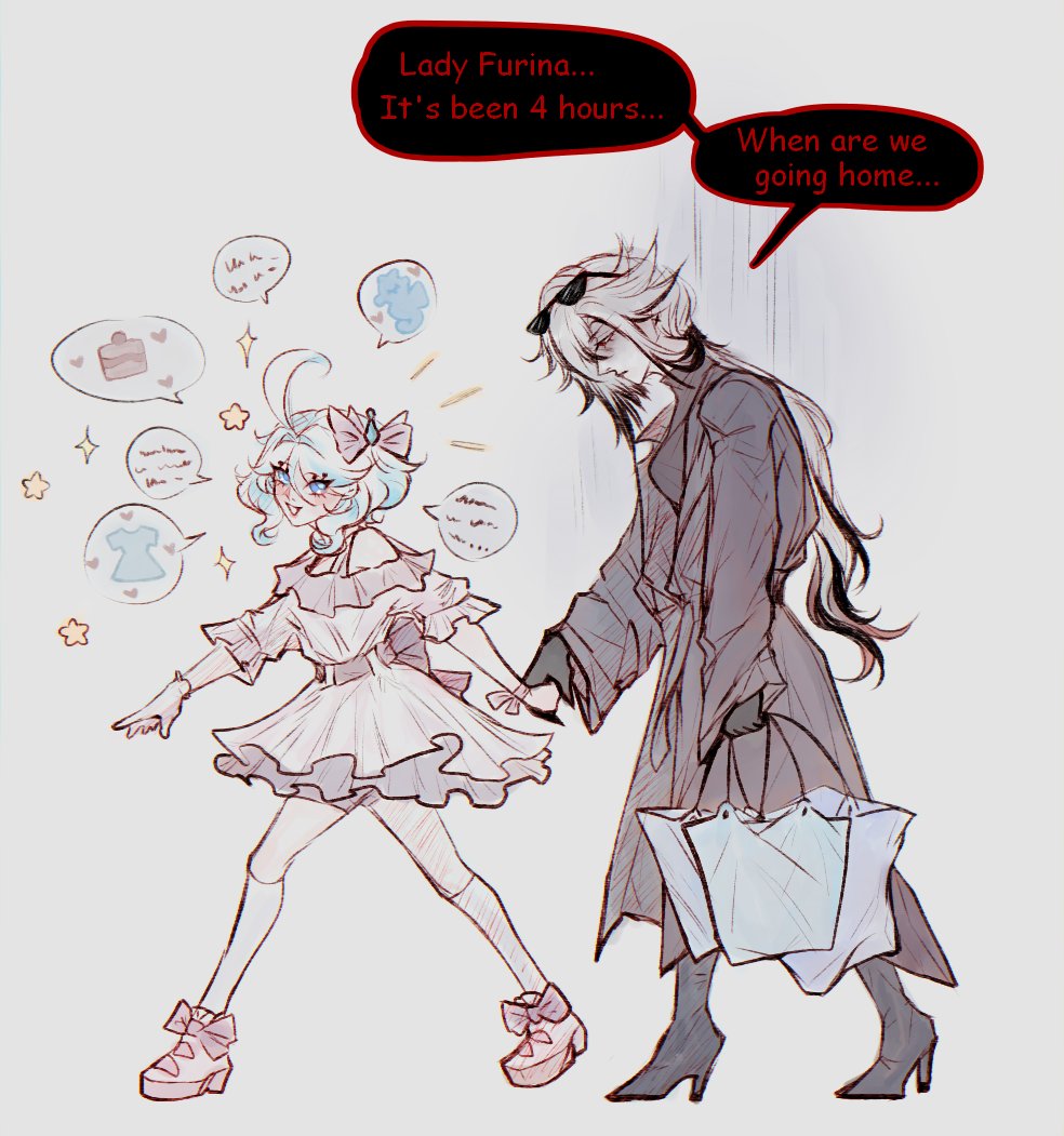 focafurina's tweet image. Had to draw this 😭
#arlefuri