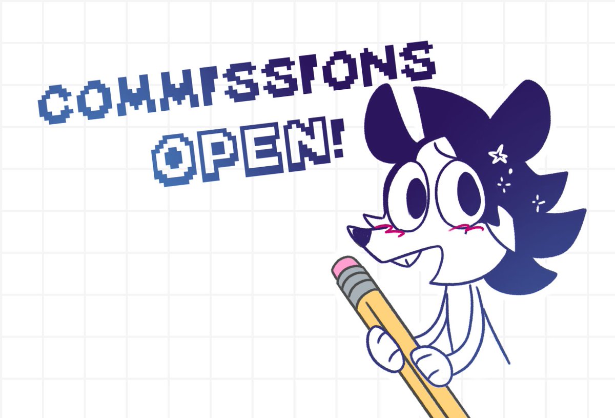 My c✶mmissions are open once again! I'm accepting around 3-5 comms More information below! - -