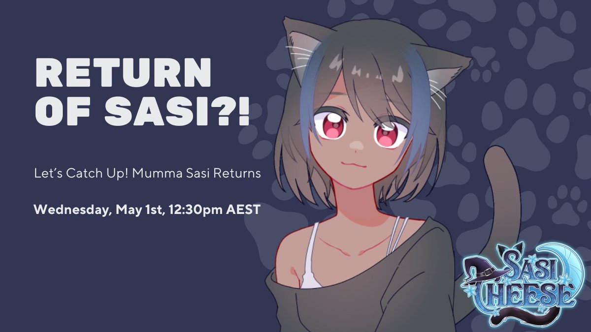 So uh..... Who will I see tomorrow? 

Let's Catch Up over on Twitch &lt;3