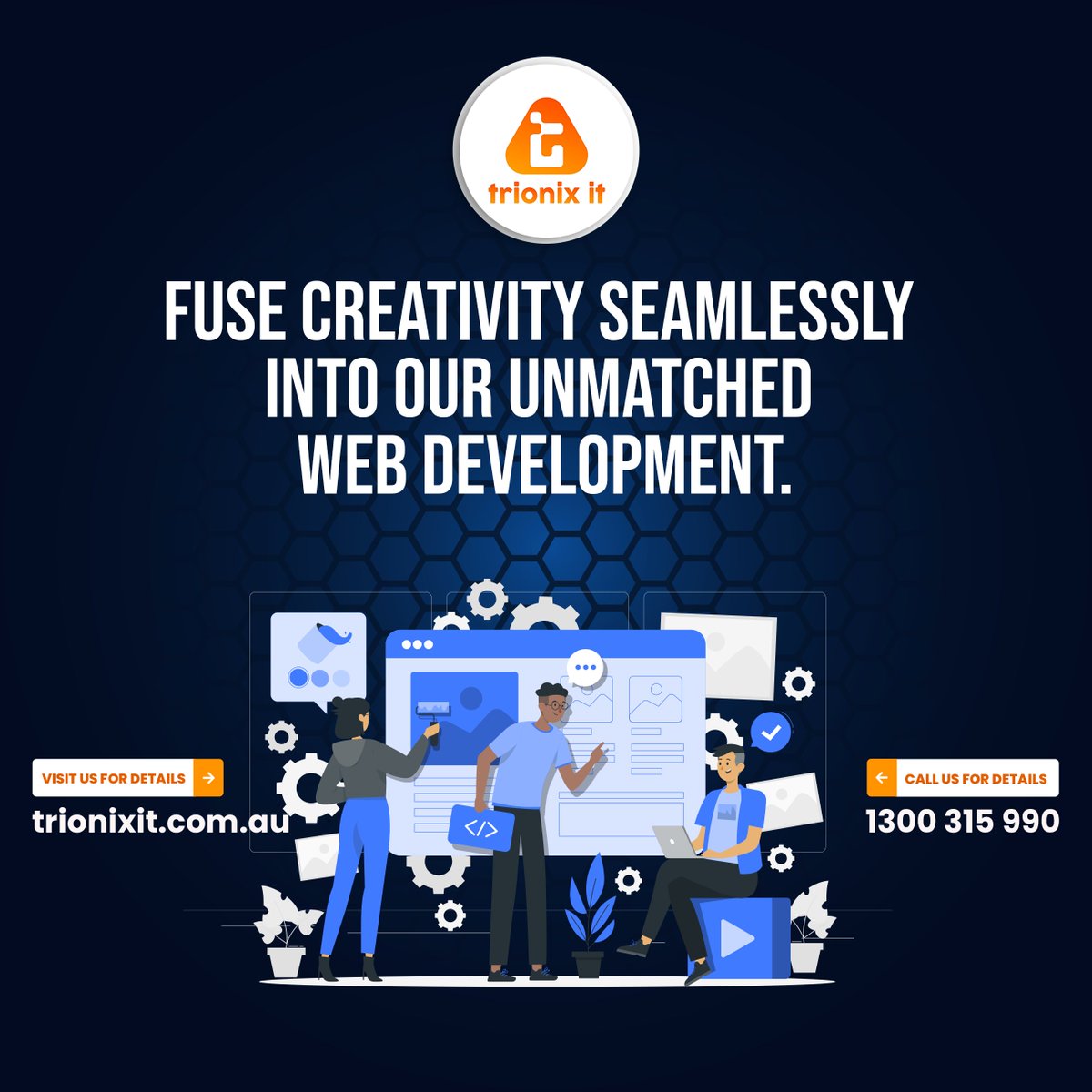 Unleash the boundless power of creativity as we seamlessly fuse it into our unparalleled web development projects! 💡💻 Let your imagination run wild as we craft digital experiences that defy expectations and redefine excellence. 

#CreativeWebDev #InnovationUnleashed