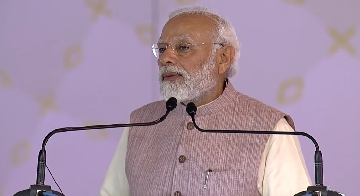 Prime Minister and senior BJP leader Narendra Modi is scheduled to address public rallies today in Madha, Osmanabad, and Latur in #Maharashtra.

#LokSabhaElection2024 | #GeneralElections2024 

(File Photo)