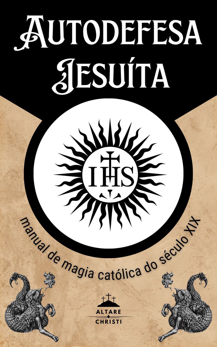AltareChristi's tweet image. DIRETAMENTE DO LABORATÓRIO!
"O homem já sabe que o verbo da vida é viver!"
Mais uma obra totalmente gratuita de nosso projeto! 
Levantem-se guerreiros: AUTODEFESA JESUÍTA - MANUAL DE MAGIA CATÓLICA DO SÉC XIX.

Para garantir seu exemplar desta obra, curta, compartilhe e comente…