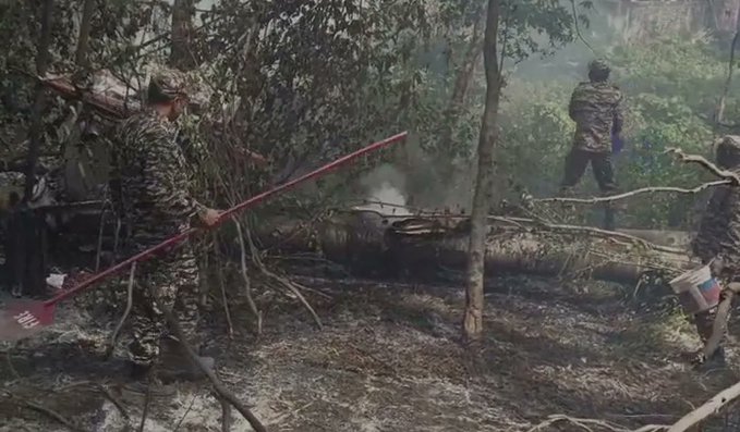 Desh_0023's tweet photo. Swift action by CRPF averted major fire incident at Golflink, Shillong
#CRPF #Golflink #Shillong https://t.co/v1x6Aczf6K