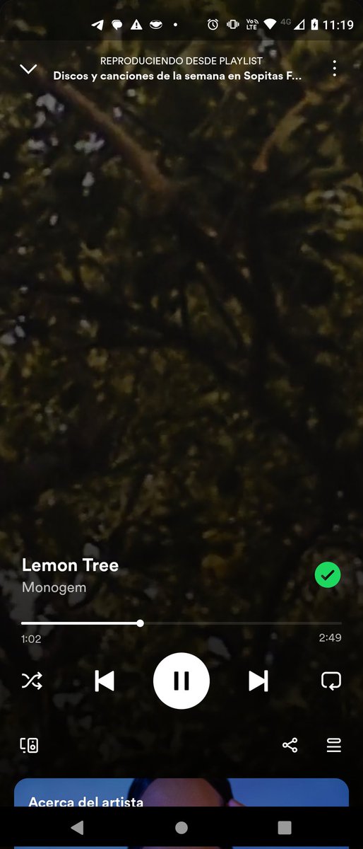 #VoyConMexicanismos Finalmente paso a compartir otra de las canciones que me gustaron demasiado el fin de semana, se llama Lemon Tree y está firmada por Monogem, espero le guste Dra. Leos !