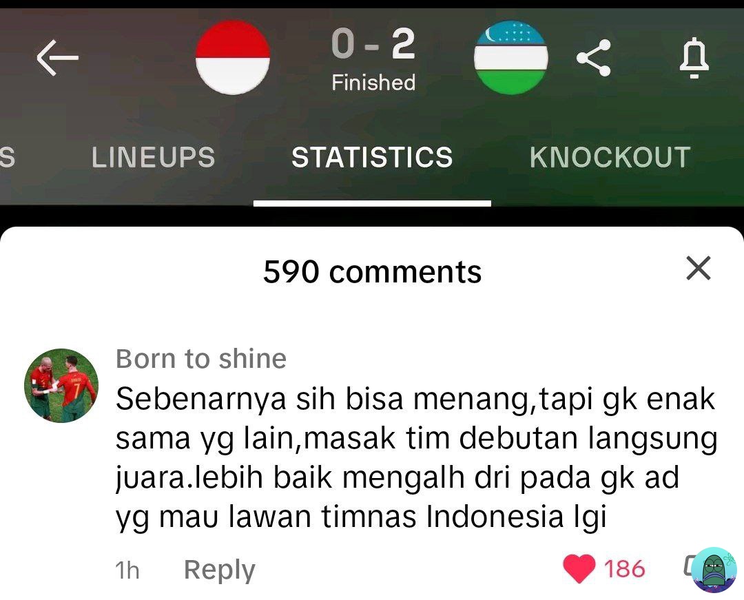 Ngeri malah turun peringkat kalo gaada yg berani lawan King Indo entar