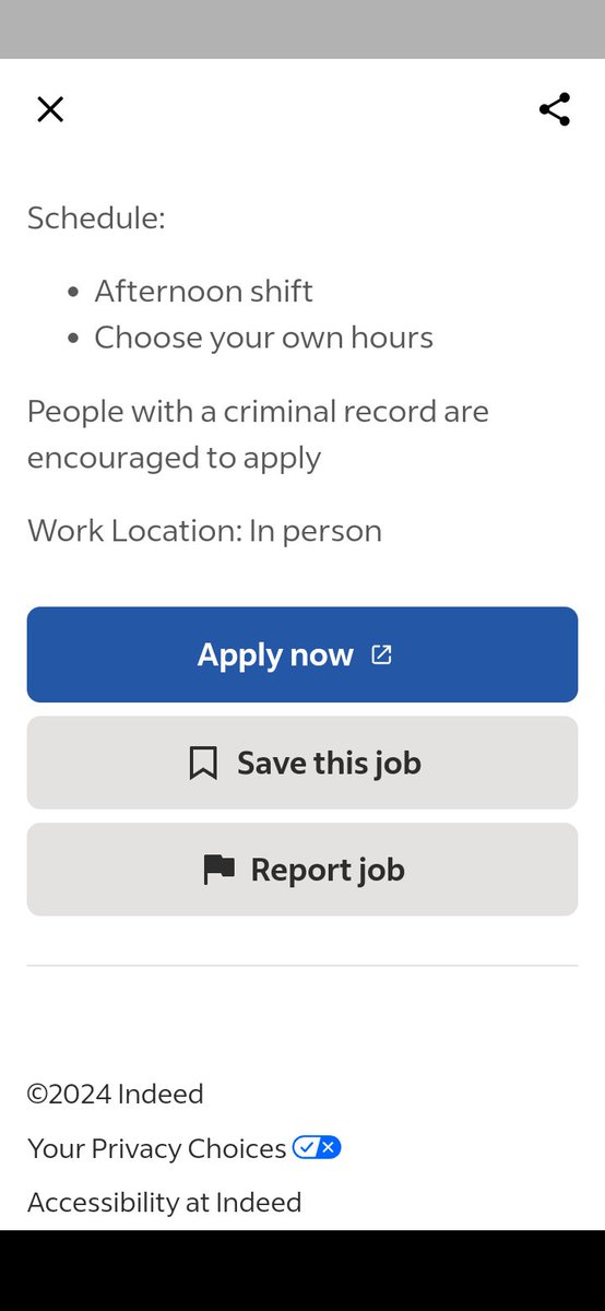 3/4.  In the first post in this chain, the job description talks about giving a 'FairChance' to everybody.  Well in this last picture in this post at the very end it talks about 'People with a criminal record encouraged to apply.' Just imagine if our @NebraskaSOS didn't...