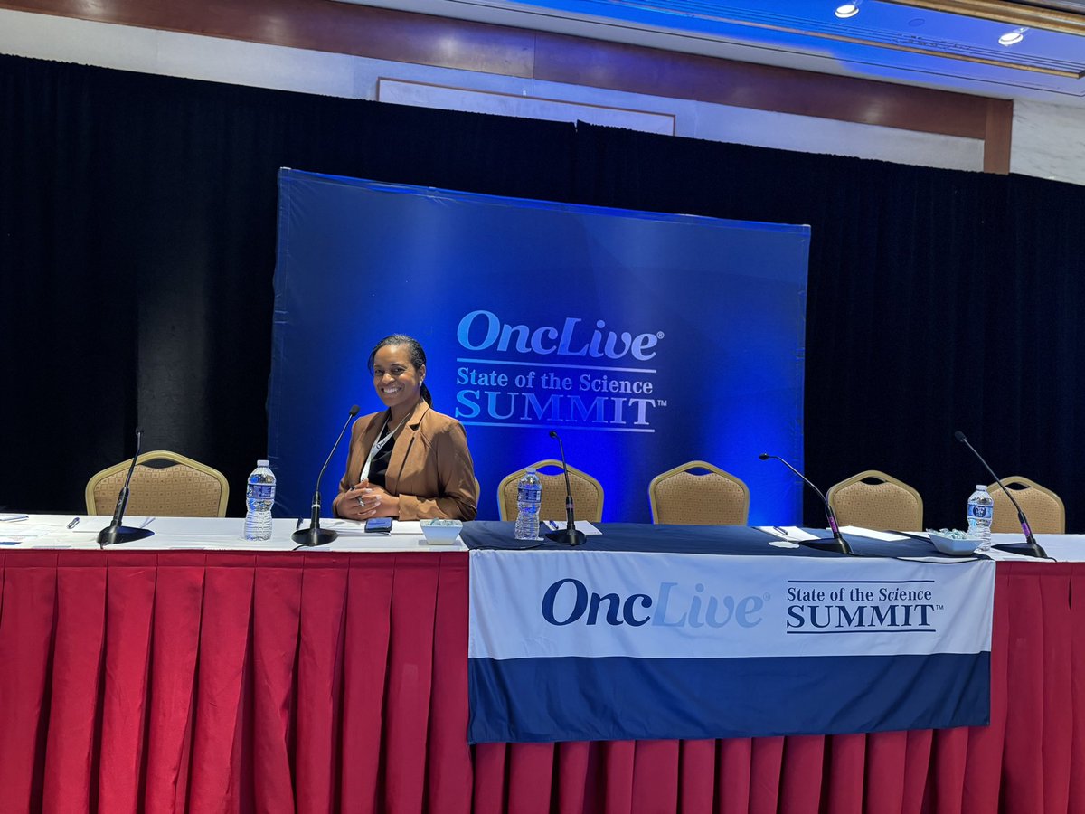 Such a wonderful time moderating #OncLiveSOSS with our esteemed @WCM_MeyerCancer @nyphospital panelist @LANewmanMD @tessacigler @eleniandreop