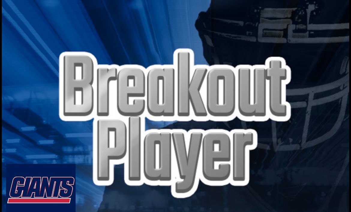 Who is your break out player for the 2024 New York Giants? #NYGiants