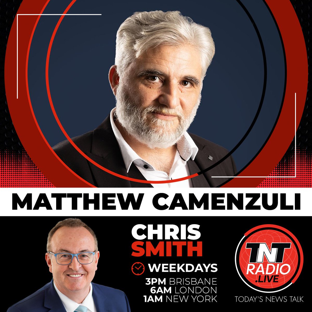 Can't wait to be on with @chrissmithonair today. Listen in! #auspol #nswpol #qldpol