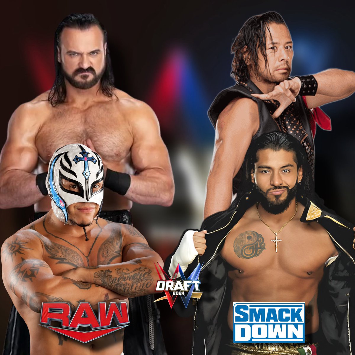 NOCHE 2 DEL WWE DRAFT

Estos son los picks del Round 3 del #wwe Draft:

#SmackDown

#LegadoDelFantasma y #ShinsukeNakamura

#WWERaw

#LWO y #DrewMcIntyre

Caso extraño; #Carlito es enviado a Raw como parte de LWO.

#Wrestling #prowrestling #luchalibre #puroresu #fyp #viral