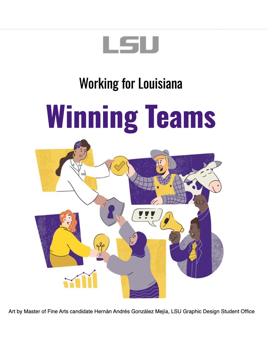 Time for another issue of 'Working for Louisiana', the electronic newsletter of stories about the impacts of LSU research on our state and nation. See how LSU Research is engaged to be a relevant and reliant partner. lsu-campaigns.omniupdate.com/t/d-e-eyulljd-… @LSUResearch