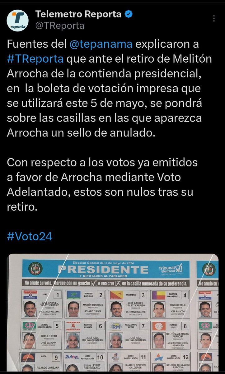 No coinciden las informaciones. Ojalá el TE haga un comunicado y aclare este desastre.