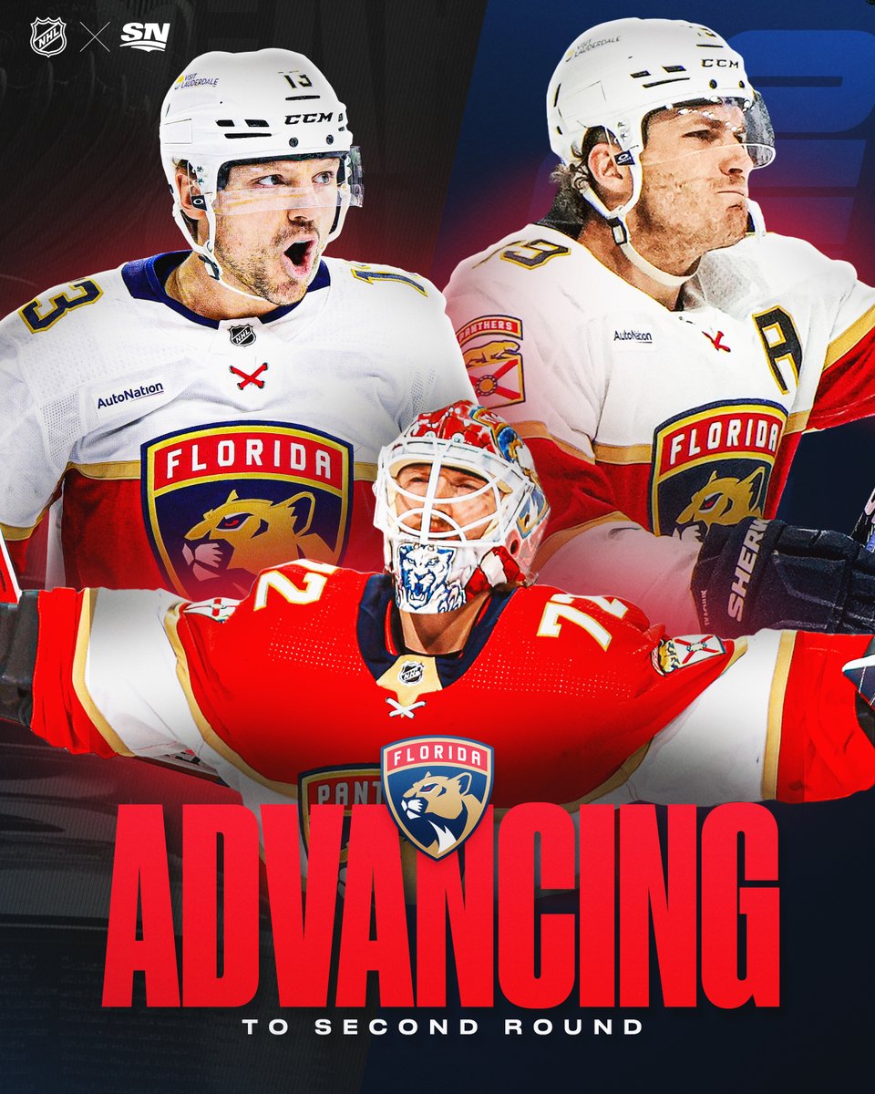 The Florida Panthers are victorious in the Battle of Florida! 🌴