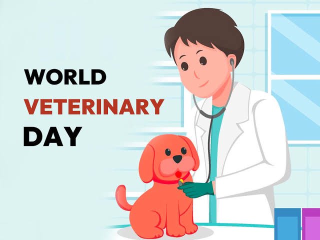 On World Veterinary Day, let's celebrate the tireless dedication of veterinarians worldwide. Their compassion and expertise ensure the well-being of our beloved animal companions. Thank you! 🐾 #WorldVeterinaryDay #AnimalHealth
