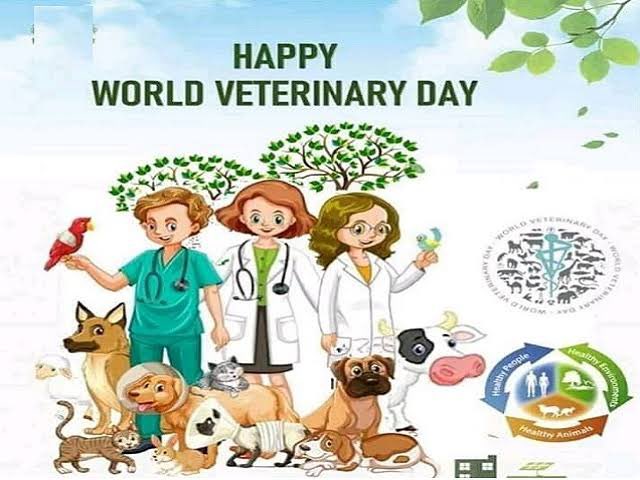 AdvRiar's tweet photo. This World Veterinary Day, let's acknowledge the crucial role of veterinarians in safeguarding animal health, promoting food safety, and advancing One Health initiatives. Your work is invaluable! #VeterinaryDay #OneHealth https://t.co/TJfq9CWzx7