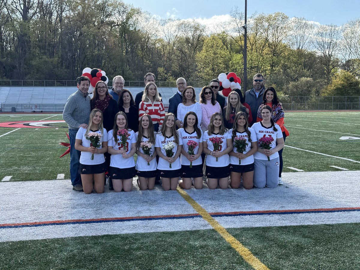 We celebrated the Fox Chapel Area High School Girls Lacrosse players last week! We are #FCProud of them @FCASD! @FxCAthletics