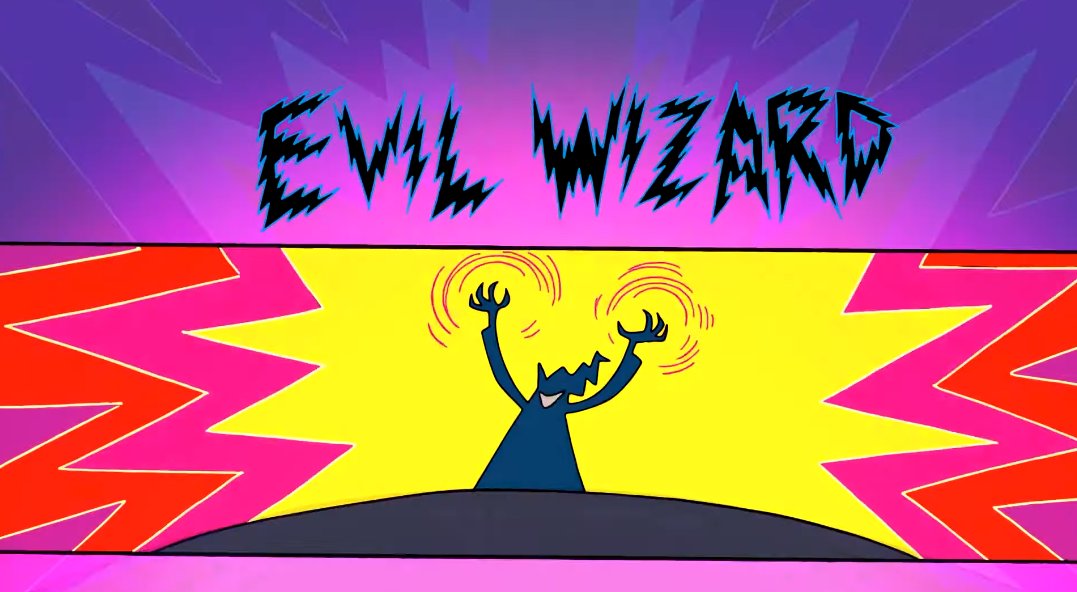 1st Warner Bros. Character of the Day is: Evil Wizard from Uncle Grandpa #WarneroftheDay #UncleGrandpa #CartoonNetwork #CN